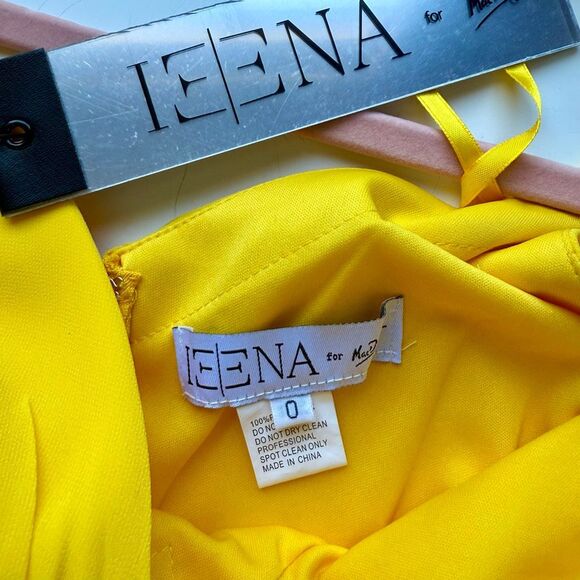 NWT Mac Duggal dress #70191 Asymmetrical Skirt Chiffon Dress in Marigold. Size 0 - Picture 14 of 14